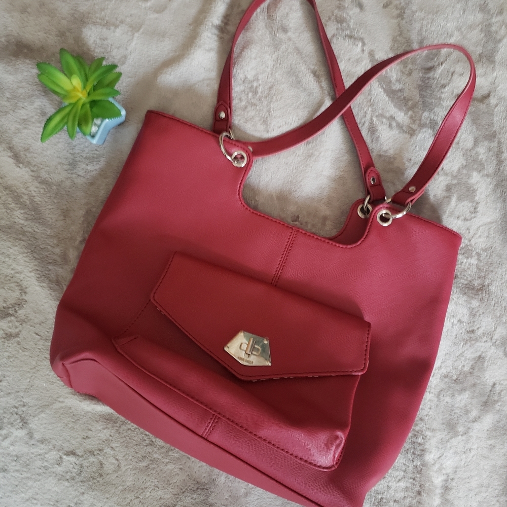 Nine West red handbag. One size